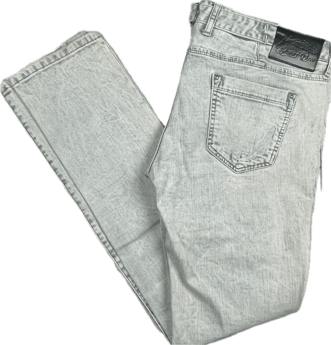 NEW -Pepe 'Rhythm' Ladies Low Rise Straight Jeans- Size 32/34 - Jean Pool