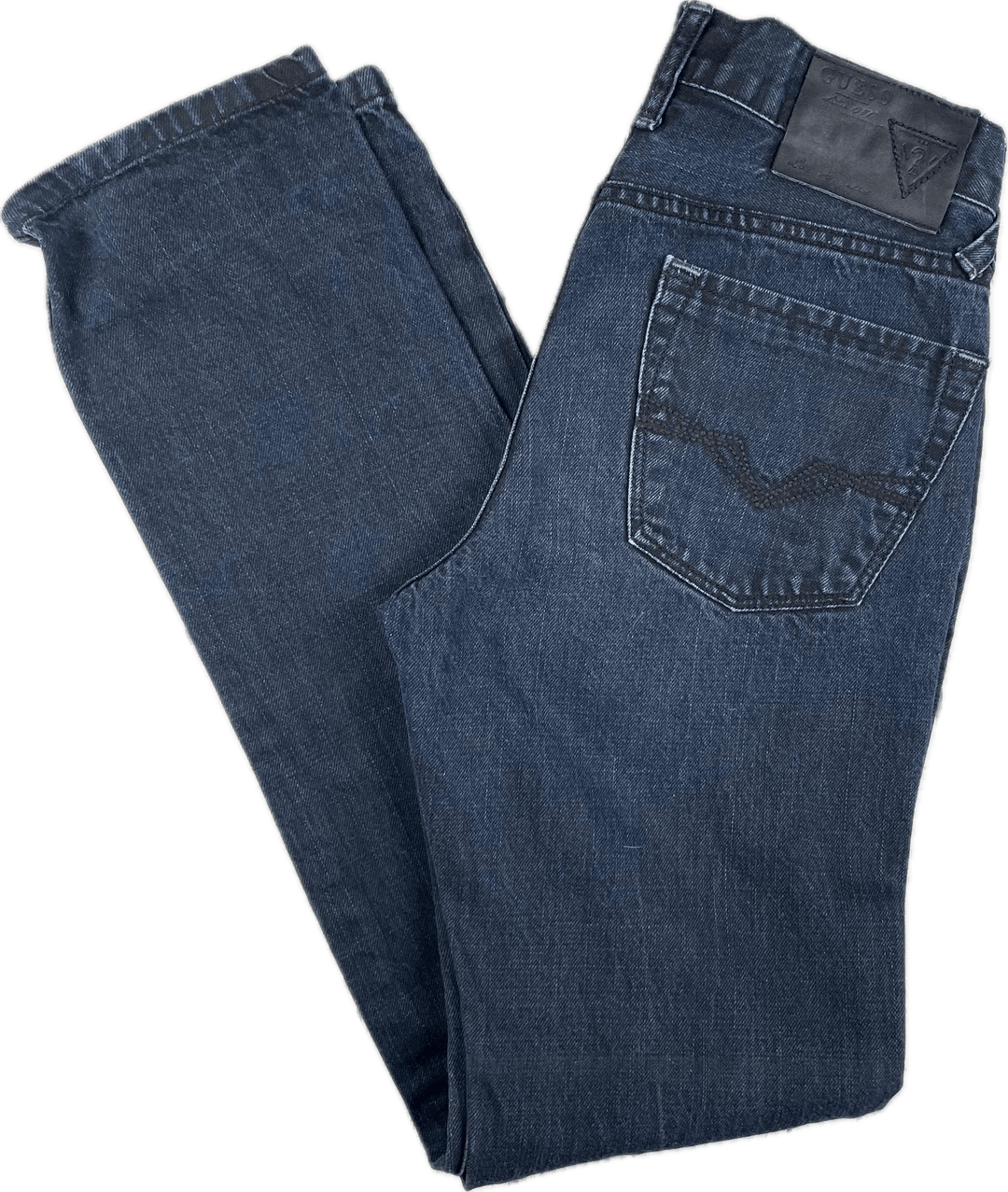 Guess 'Brit Rocker Narrow' Stretch Denim Jeans - Size 28/32 - Jean Pool