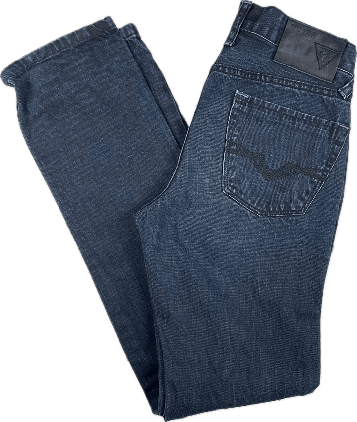 Guess 'Brit Rocker Narrow' Stretch Denim Jeans - Size 28/32 - Jean Pool