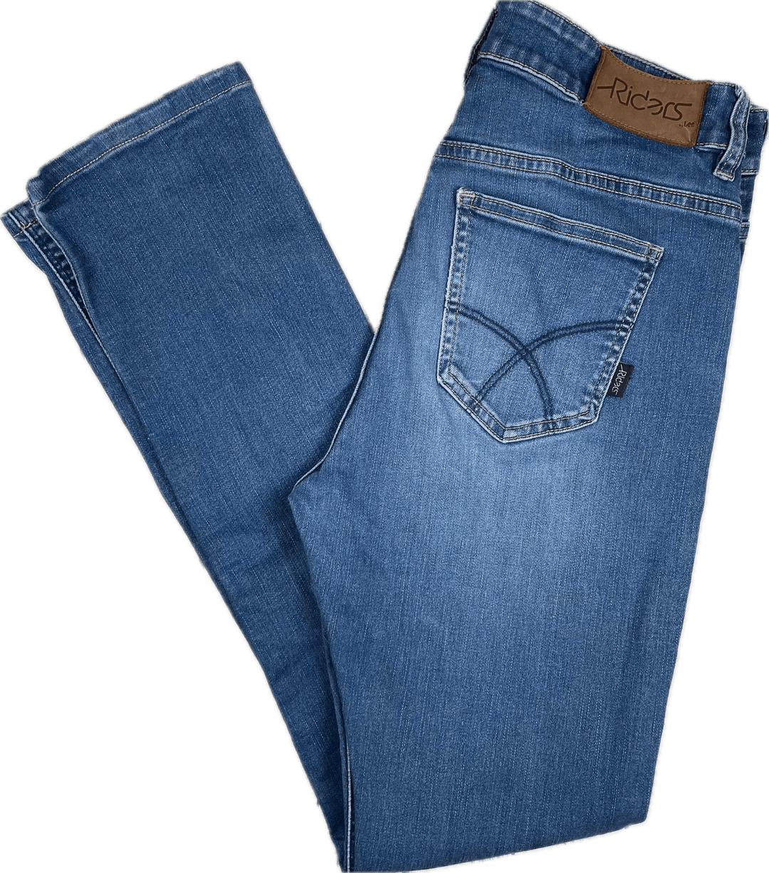 Lee Riders Mens 'R2 Slim & Narrow' Stretch Jeans - Size 30 - Jean Pool