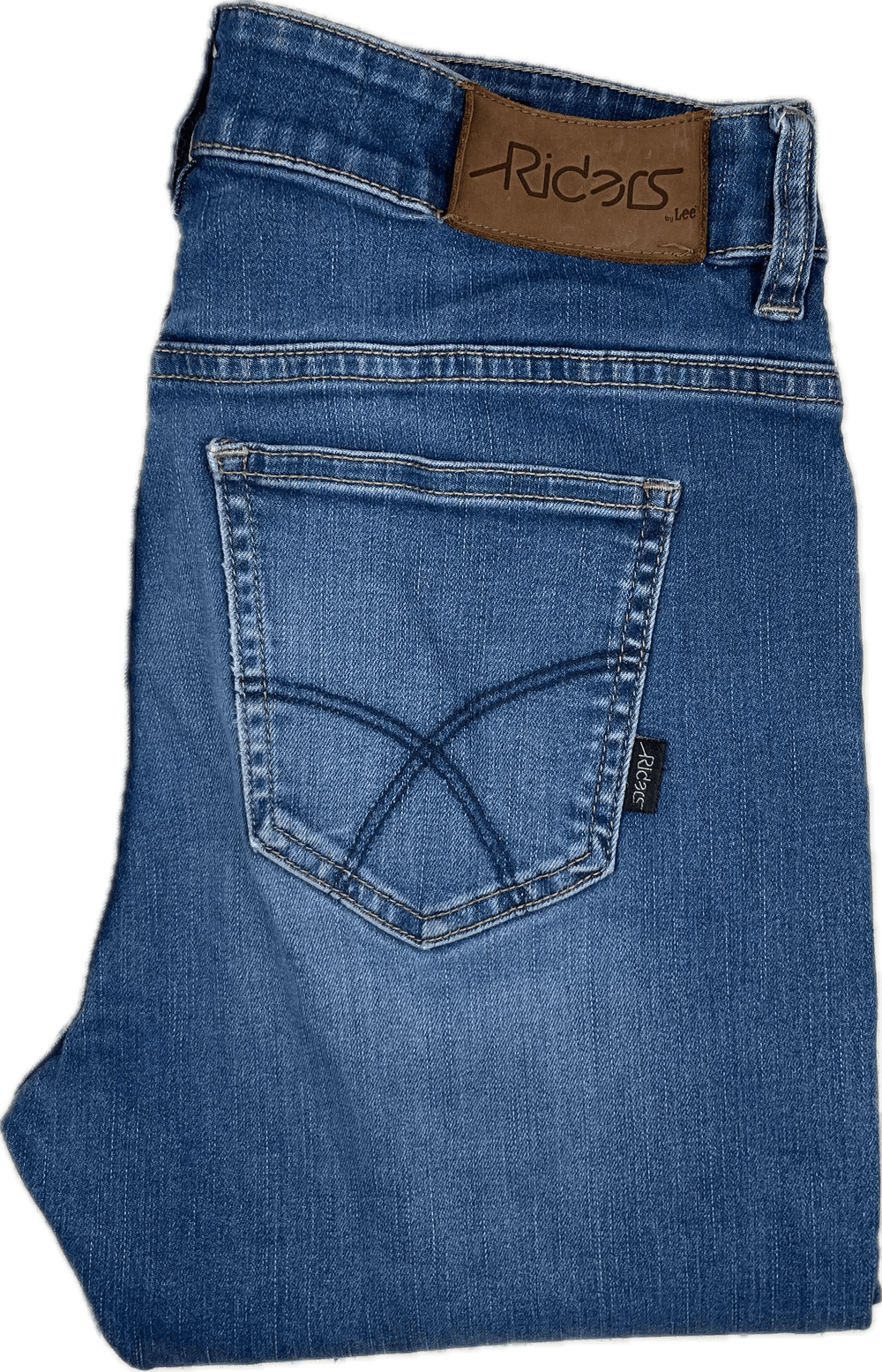 Lee Riders Mens 'R2 Slim & Narrow' Stretch Jeans - Size 30 - Jean Pool