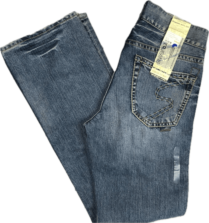 Silver Jeans 'Decker' Low Rise Slim Boot Jeans - Size 30/34 - Jean Pool