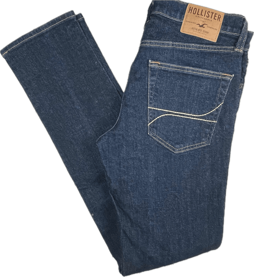 The Hollister 'Super Skinny' Taper Dark Wash Jeans Size 32/32
