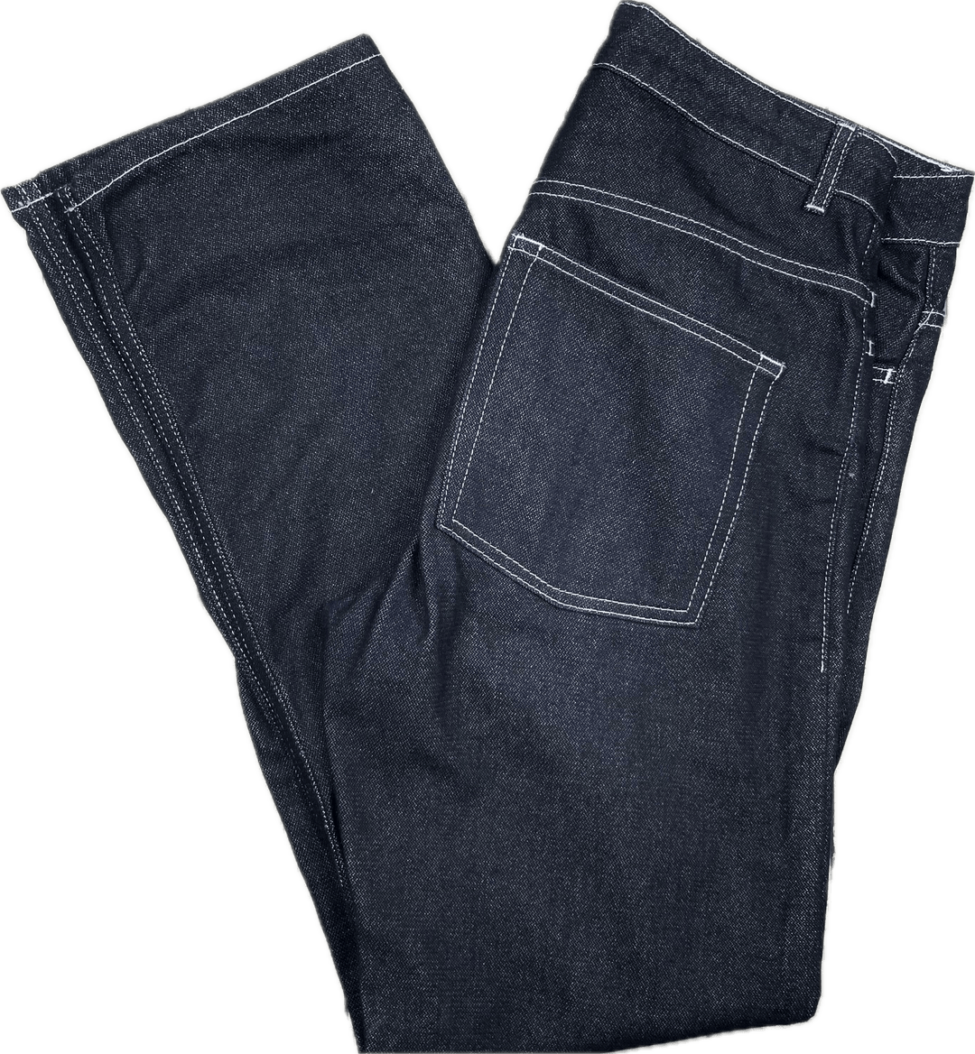 Dark Wash Mens Noak Straight Leg Classic Jeans - Size 32/32 - Jean Pool