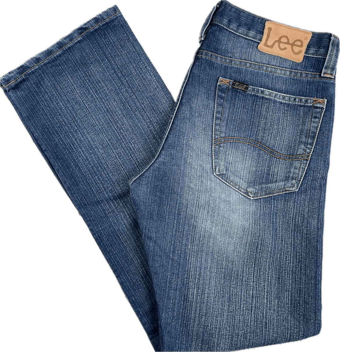 Lee Mens Straight Classic Jeans - Size 34/33 - Jean Pool