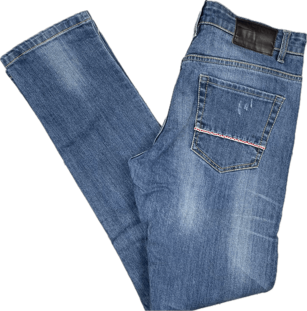 United Colors of Benetton Mens 'Slim' Fit Jeans- Size 34 - Jean Pool