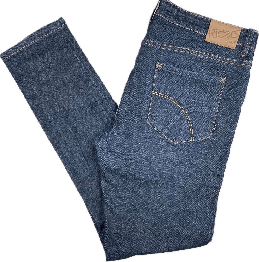 Lee Riders Mens 'R0 Super Skinny' Mens Jeans - Size 36 - Jean Pool
