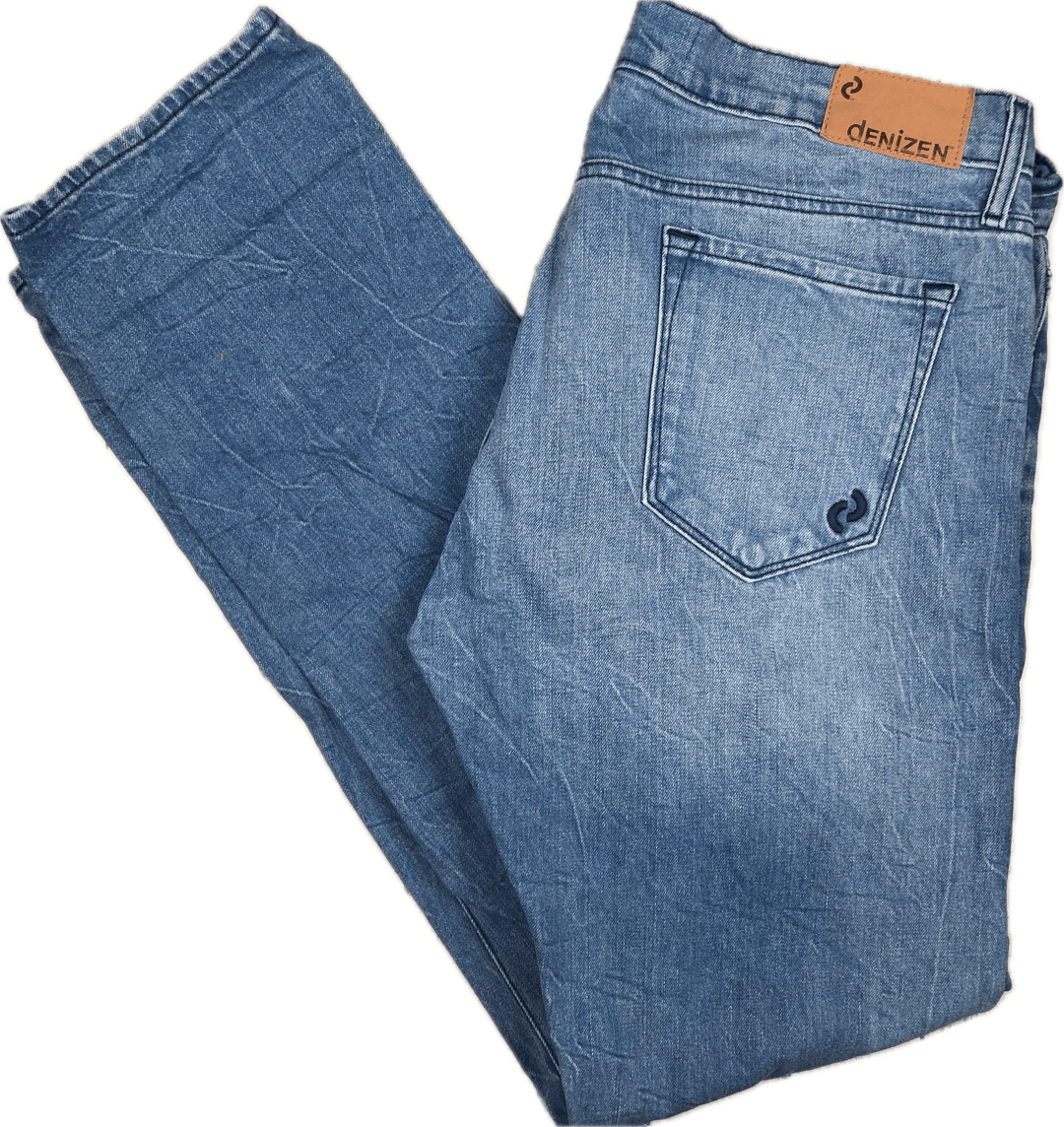 Levis Denizen 208 Skinny Fit Denim Jeans - Size 36/34 - Jean Pool