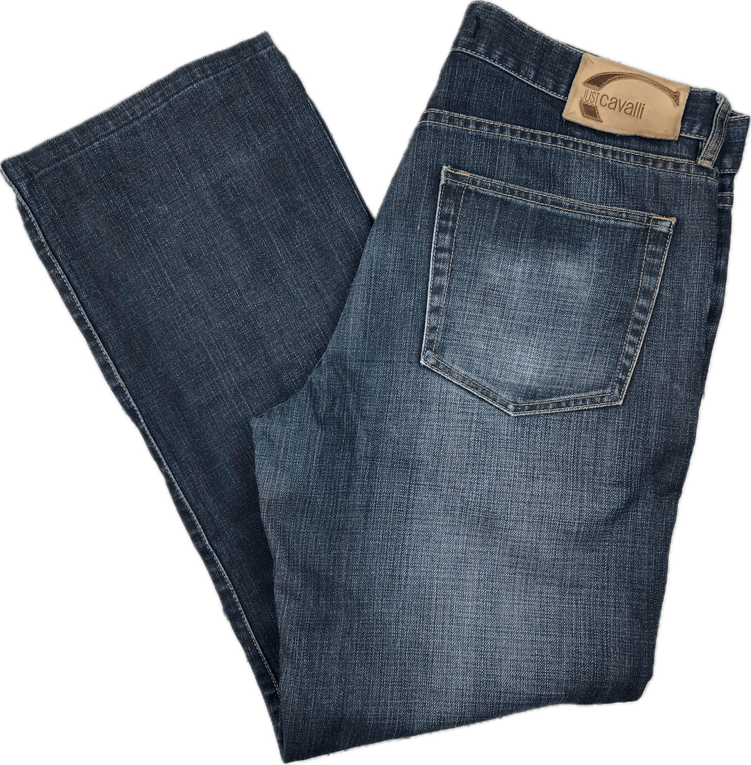 Just Cavalli Italian Classic Fit Jeans - Size 36 - Jean Pool