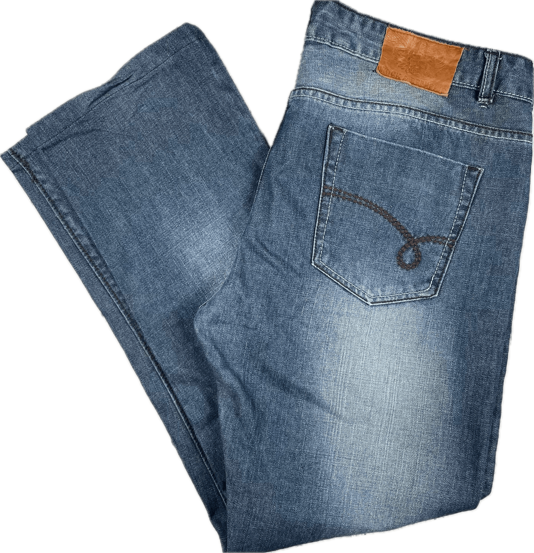 Rock & Republic Mens Straight Leg Jeans- Size 40 - Jean Pool