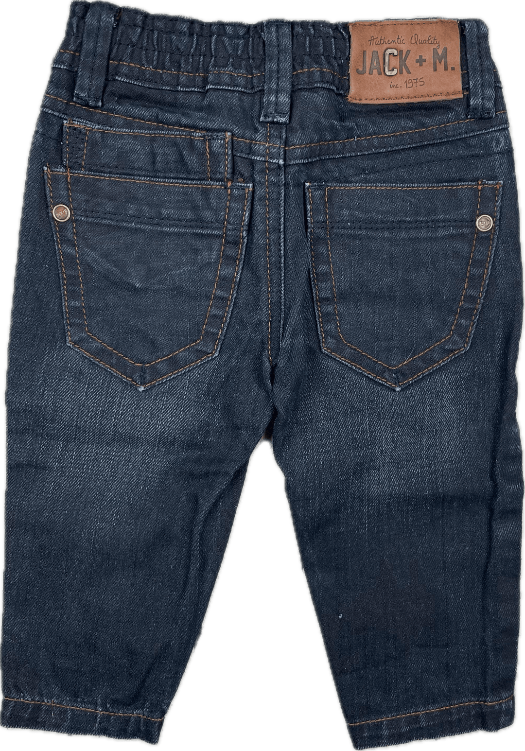 Jack & Milly Baby Boys Denim Jeans- Size 0 - Jean Pool