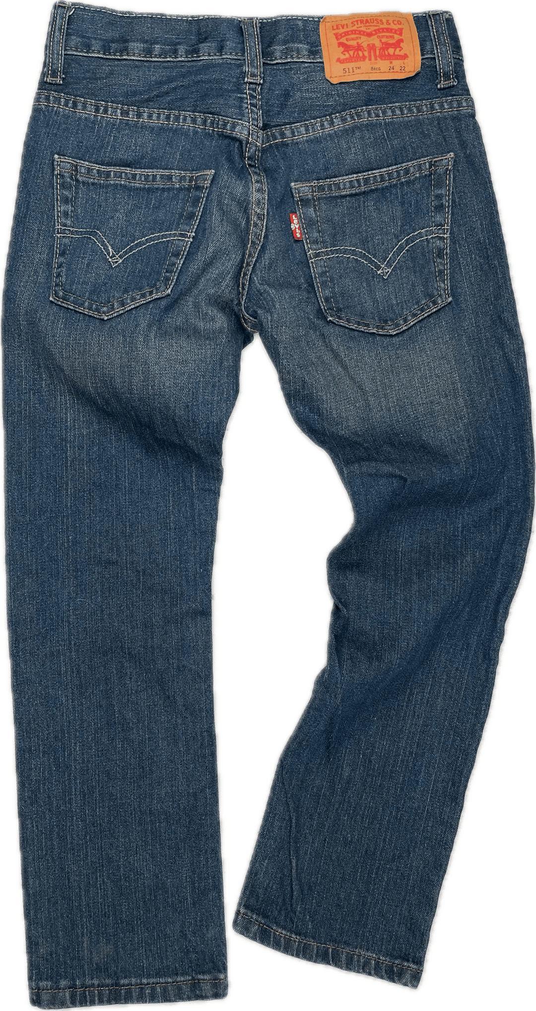 Levis Kids 511 Stretch Skinny Jeans - Size 8Y - Jean Pool