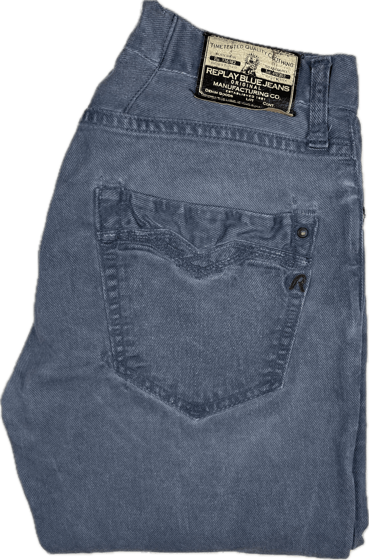 Replay Boys 'Super Slim' Grey Jeans- Size 12Y - Jean Pool