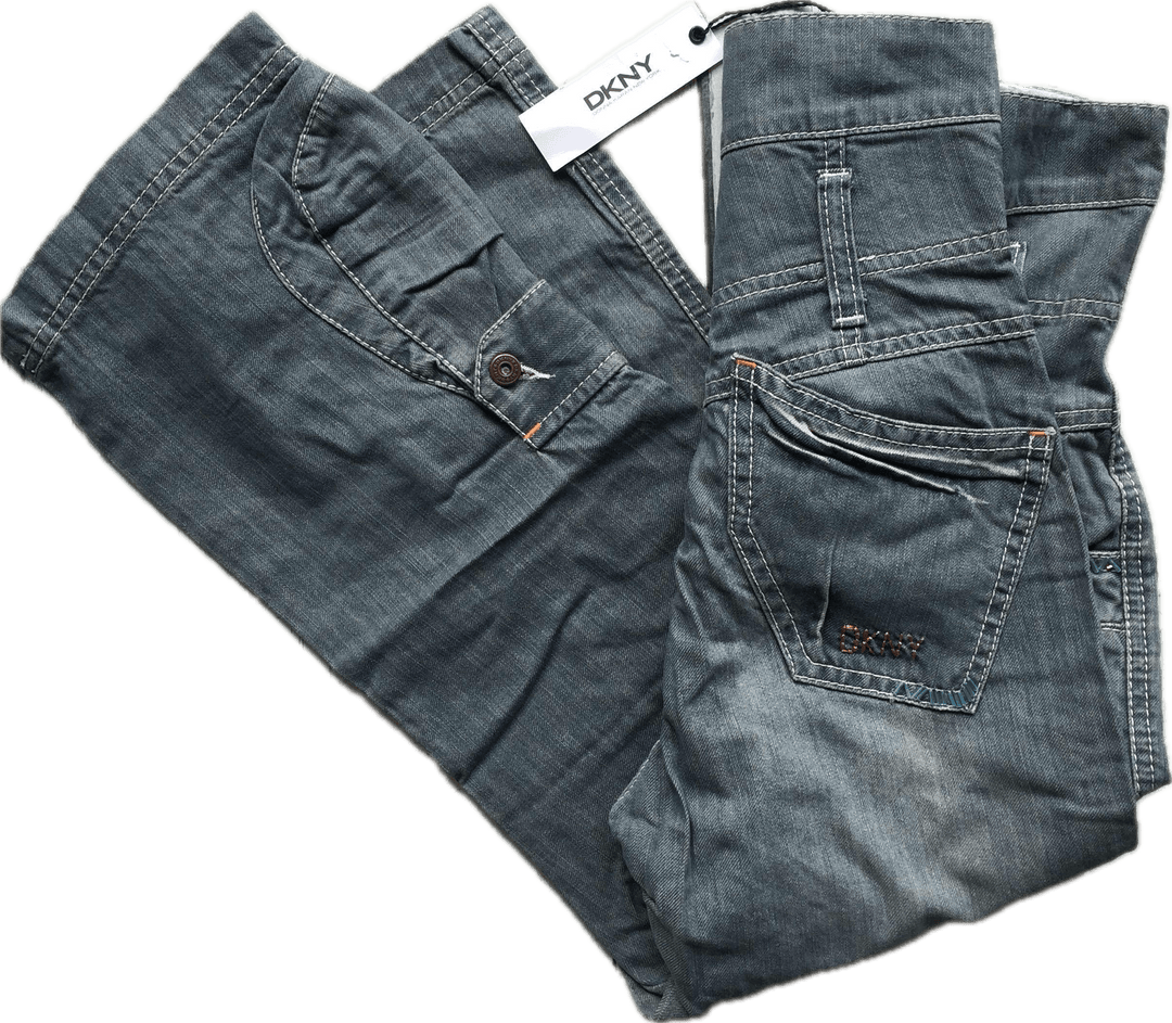 NWT - DKNY High Waist Cropped Girls Jeans -Size 12 - Jean Pool