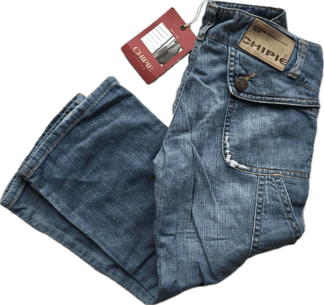 NWT - Chipie Crop Denim 'Porridge' Jeans- Size 8/10 - Jean Pool