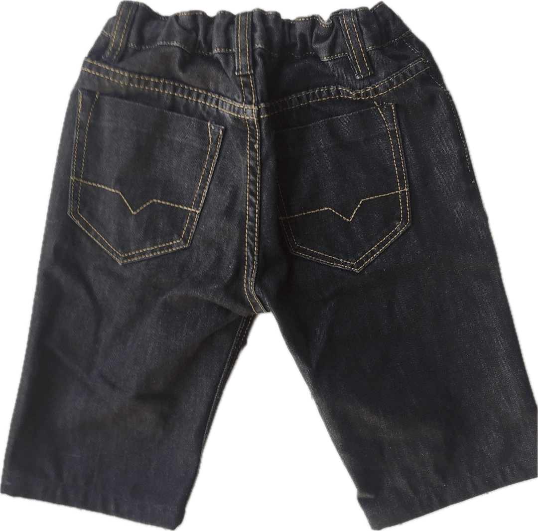 Seed Boys Long Denim Shorts - Size 9 - Jean Pool