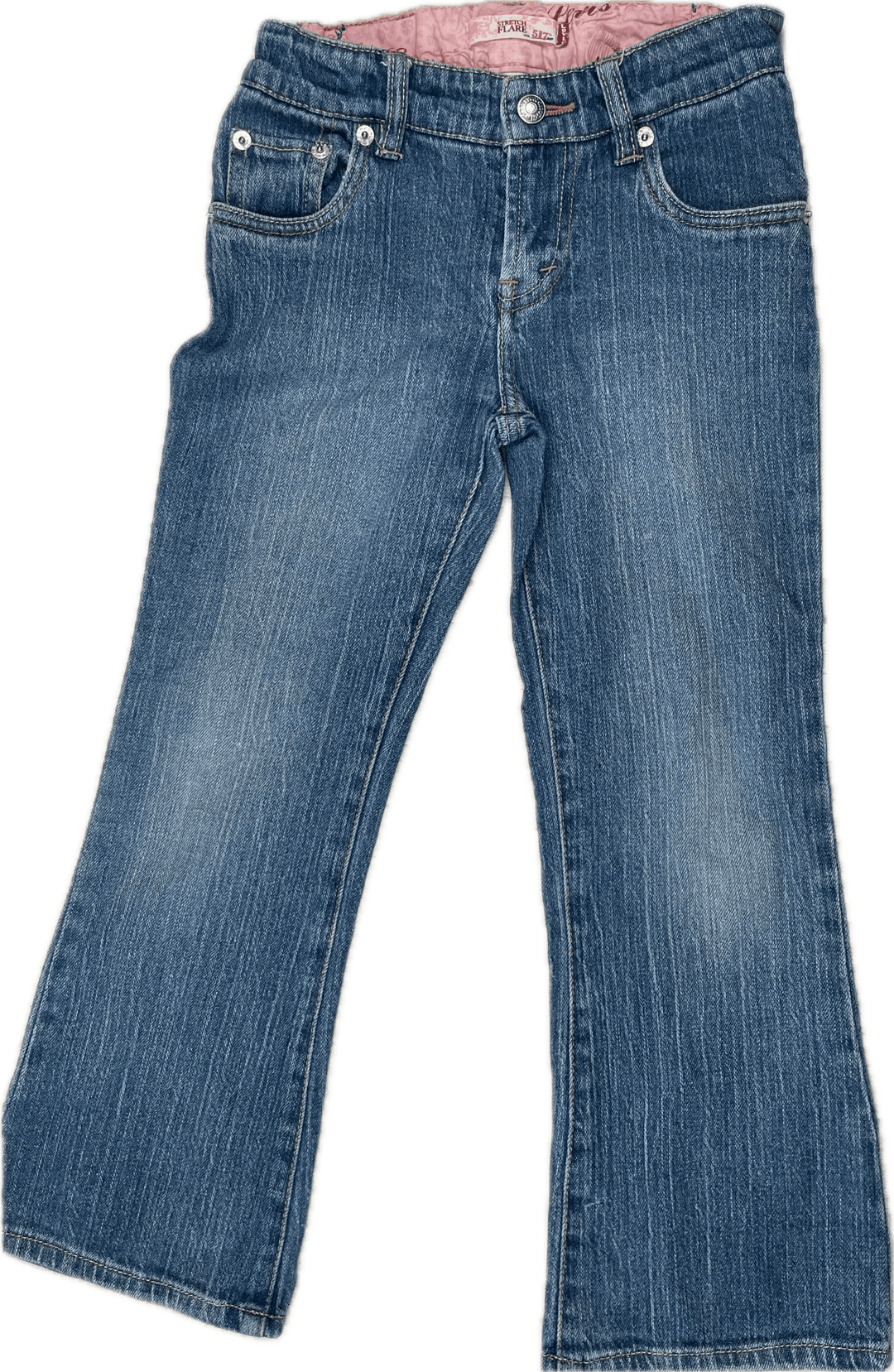 Levis 517 Flare Girls Stretch Jeans - Size 6X - Jean Pool