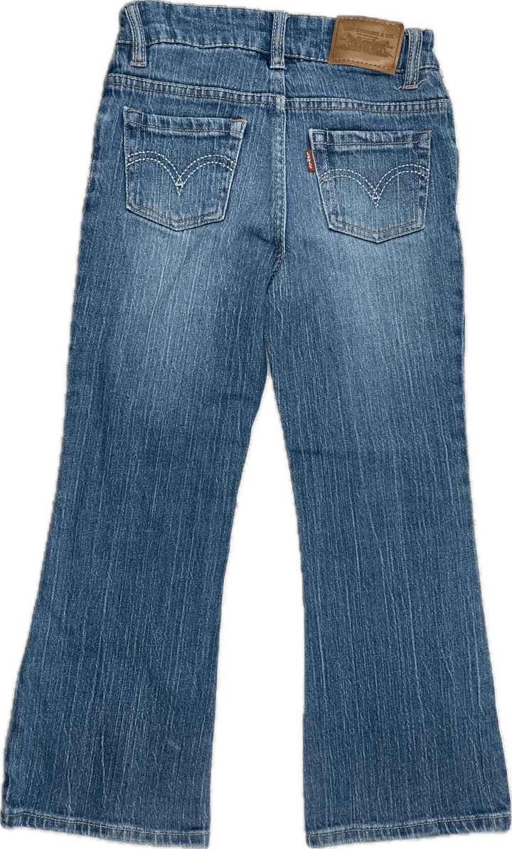 Levis 517 Flare Girls Stretch Jeans - Size 6X - Jean Pool