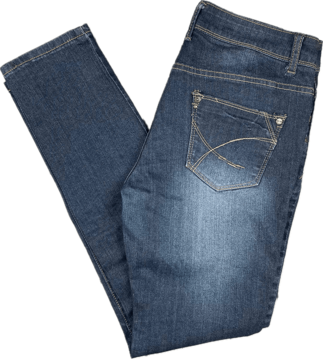 Yes Yes Jeans UK Mid Rise Skinny Jeans - Size 12 - Jean Pool