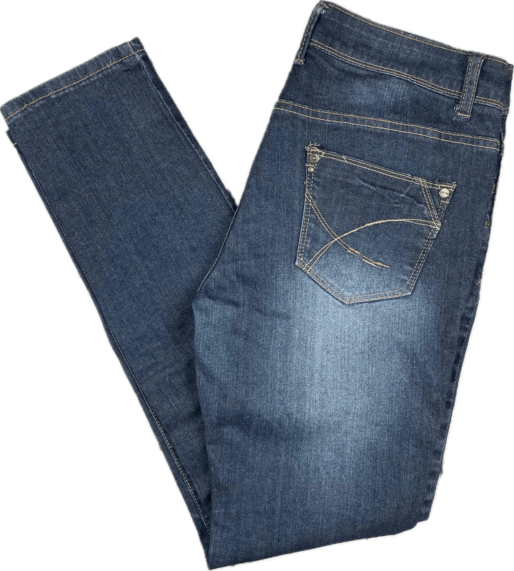 Yes Yes Jeans UK Mid Rise Skinny Jeans - Size 12 - Jean Pool