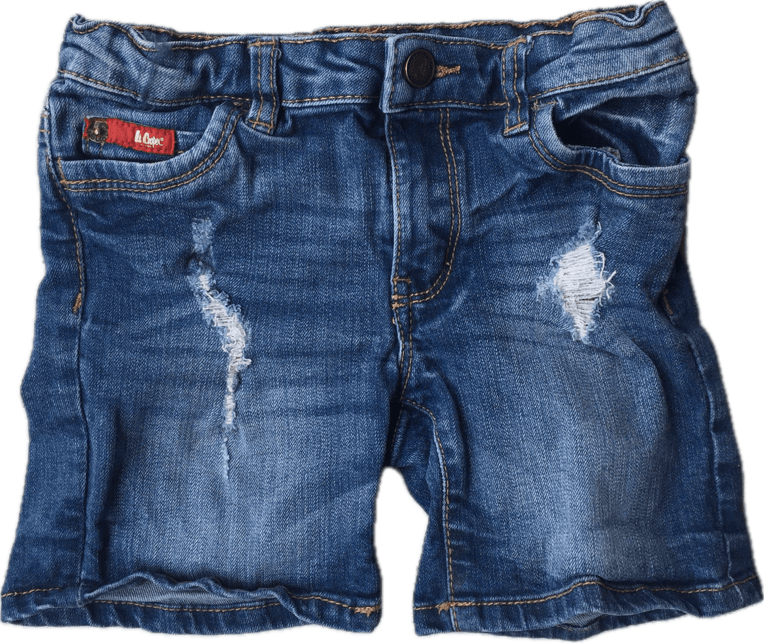 Lee Cooper Girls Denim Shorts - Size 3 - Jean Pool