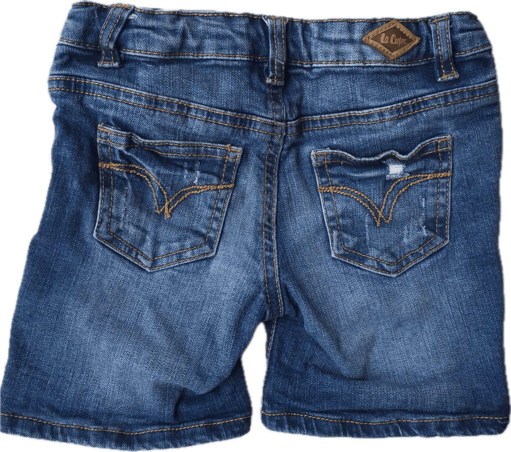 Lee Cooper Girls Denim Shorts - Size 3 - Jean Pool