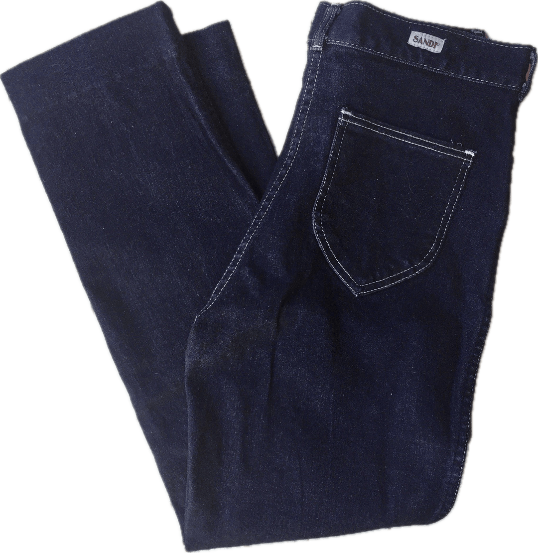 Iconic Australian Made - Sandi 1980's Stretch Jeans- Size 12/14 - Jean Pool