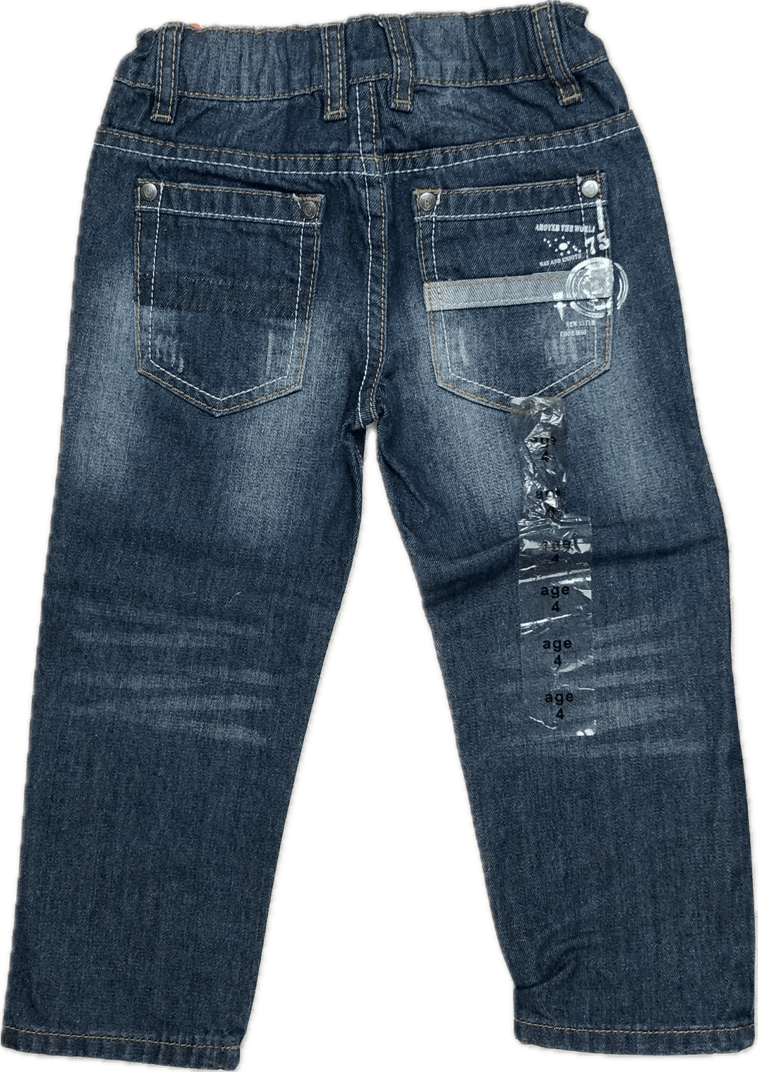 NWT - D.Patrici Boys Classic Jeans - Size 4 - Jean Pool