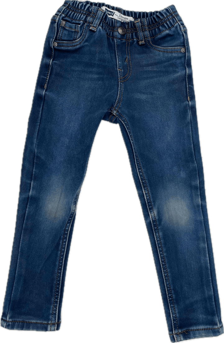 Levis Denim Pull on Jegging Kids Jeans - Size 5Y - Jean Pool