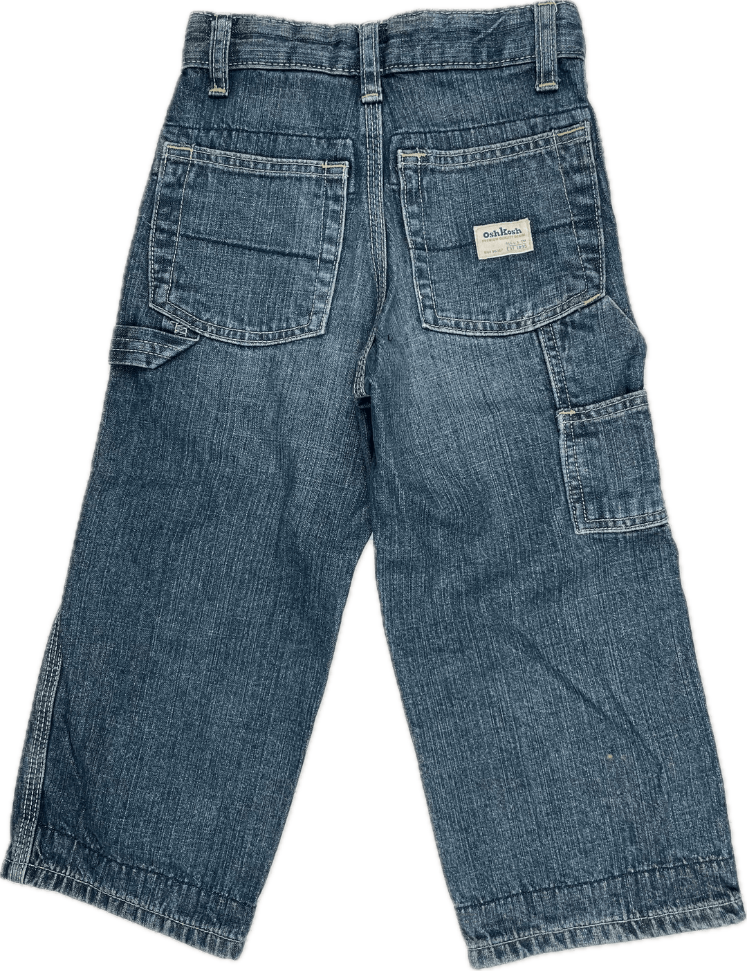 Osh Kosh Kids Denim Carpenter Jeans - Size 4R - Jean Pool