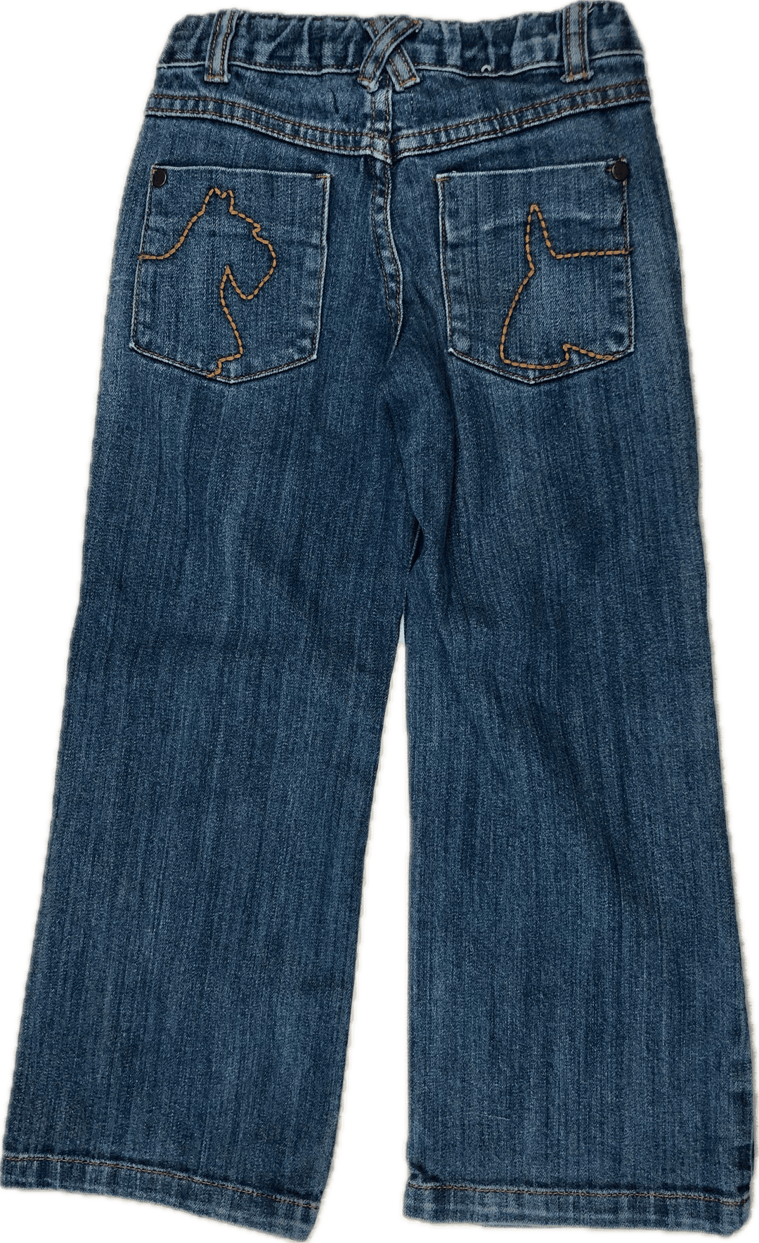 Run Scotty Run Logo Pocket Denim Jeans - Size 5 - Jean Pool