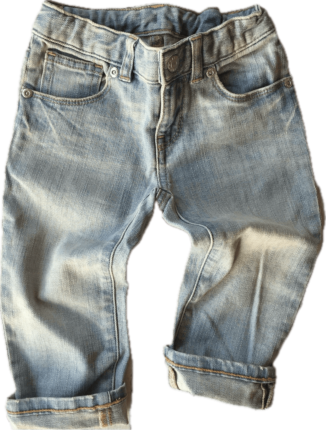 Ralph Lauren Crop Denim Jeans - Size 4T - Jean Pool
