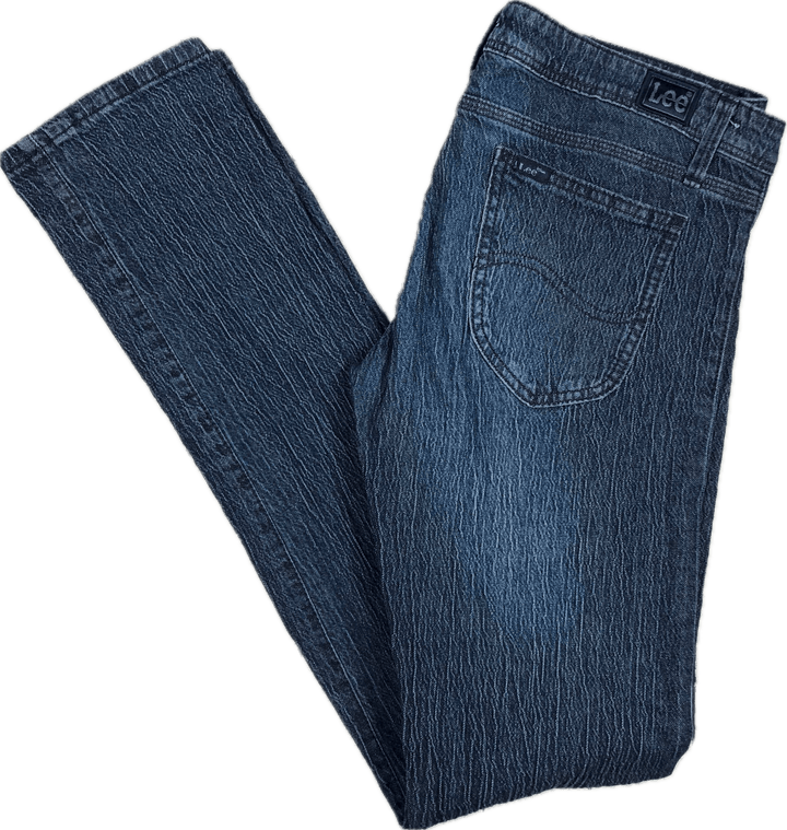 Vintage Aussie Made Lee 'Crinkle Stretchies' 80's Jeans- Size 13 - Jean Pool