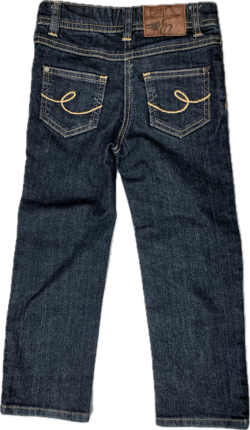 Esprit Slim Straight Kids Stretch Denim Jeans - Size 3Y - Jean Pool