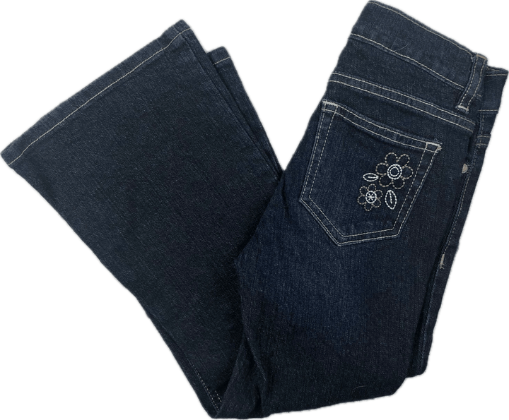 Girls Osh Kosh B'gosh Stretch Bootflare Jeans - Size 6 - Jean Pool
