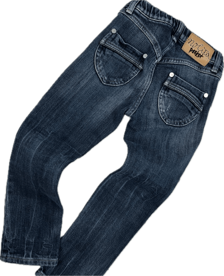 Nolita Pocket Girls 'Zip' Jeans - Size 4 - Jean Pool