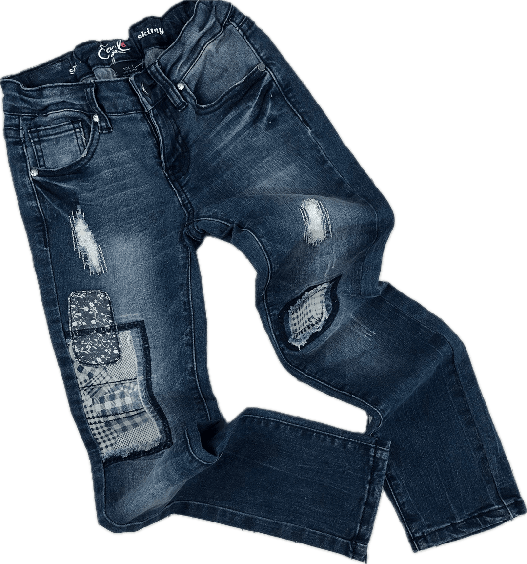 Kids Earl Skinny leg Jeans- Size 7 - Jean Pool