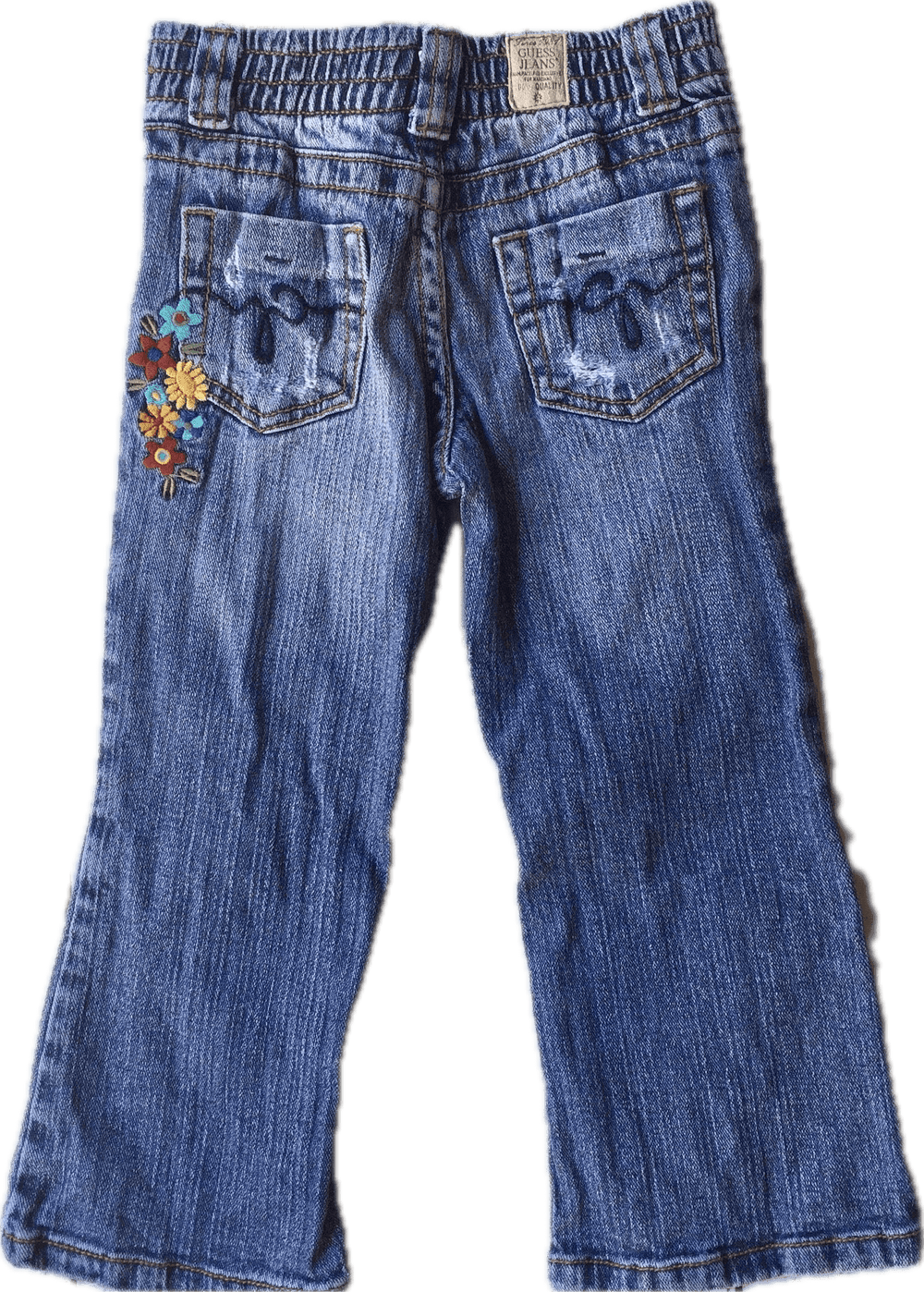 Guess Girls Embroidered Patch Jeans - Size 3 - Jean Pool