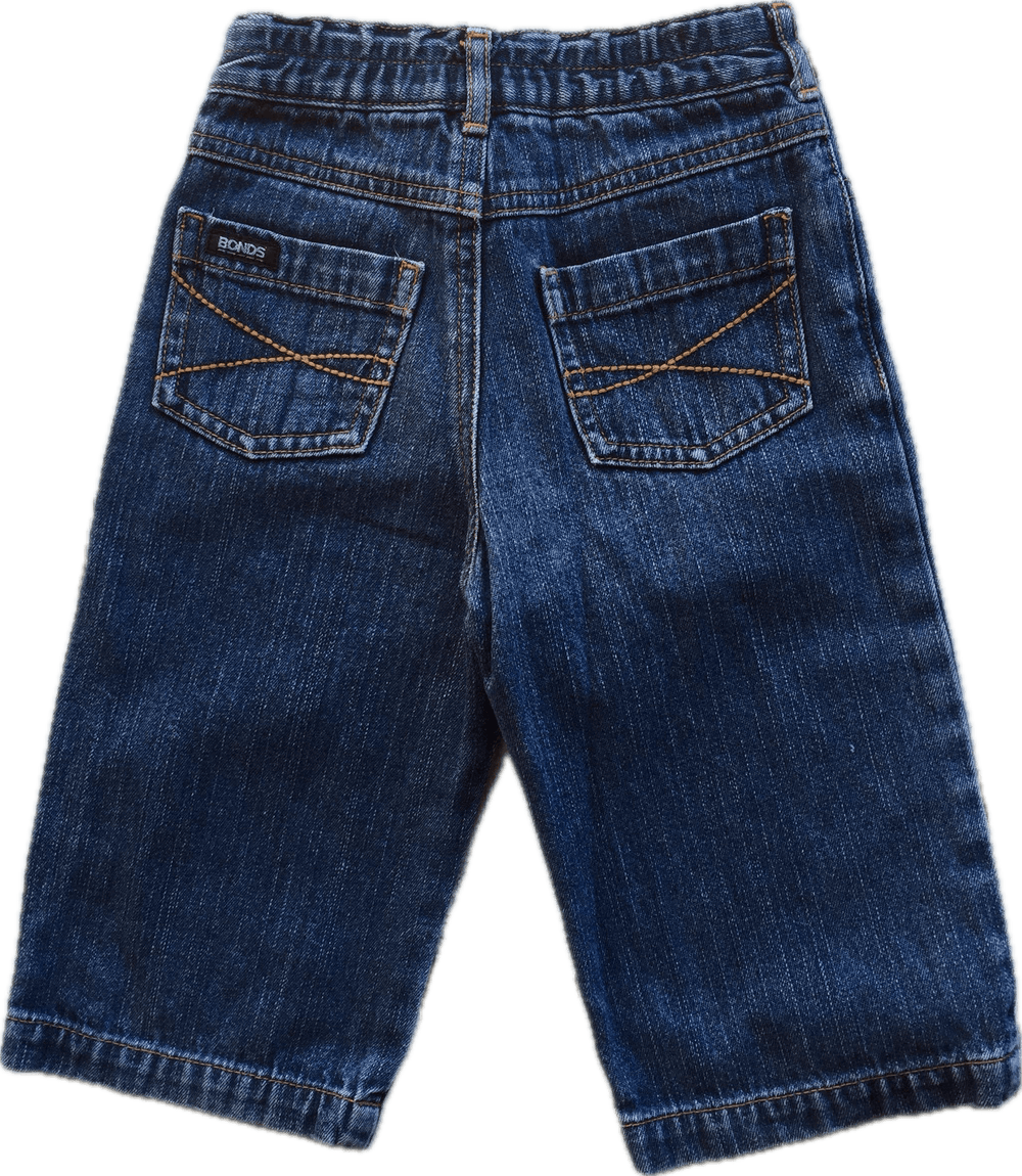 Bonds Boys Denim Jeans - Size 1 - Jean Pool