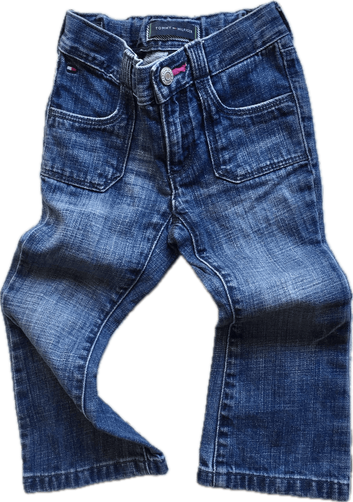 Tommy Hilfiger Girls Denim Jeans - Size 2T - Jean Pool