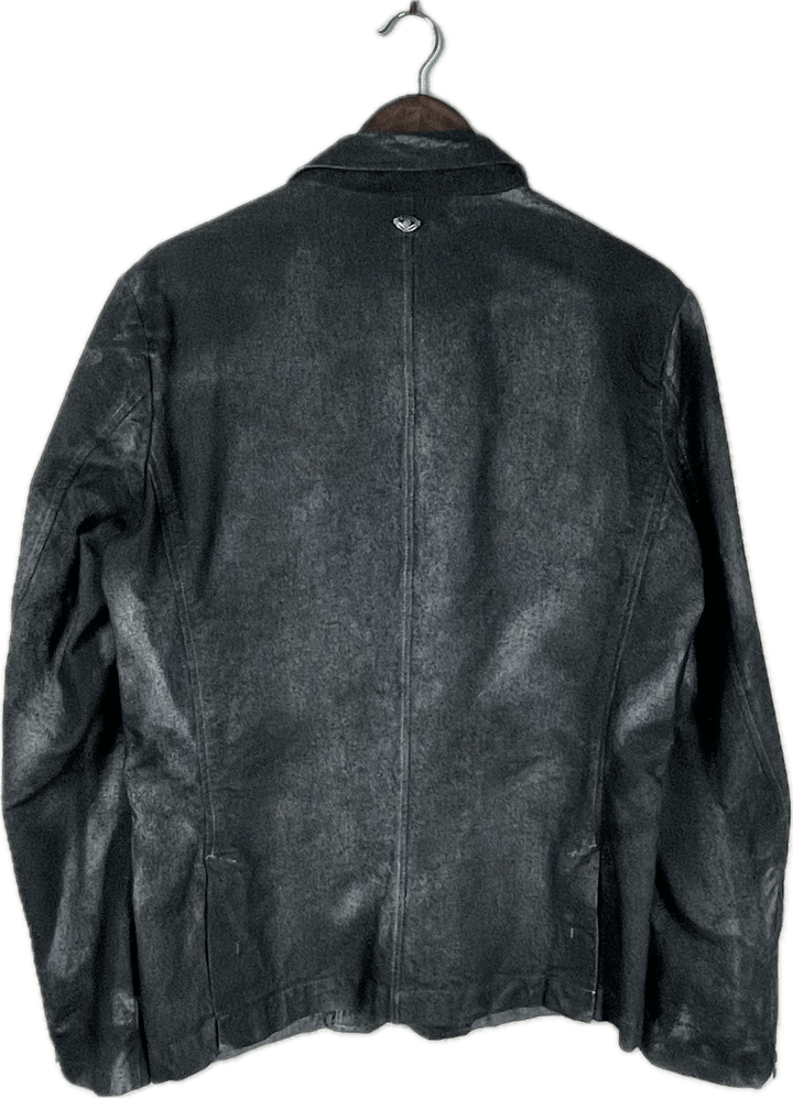 Ra-re Rag Recycle Mens Italian Denim Blazer Jacket - Size L - Jean Pool