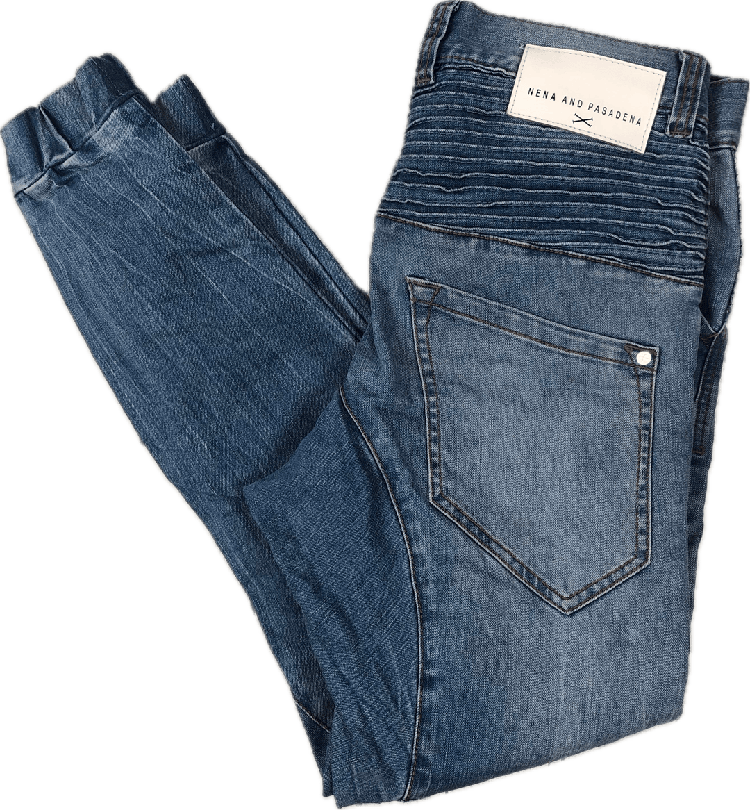 Nena & Paesadena Stretch Denim Jogger Jeans- Size 30 - Jean Pool