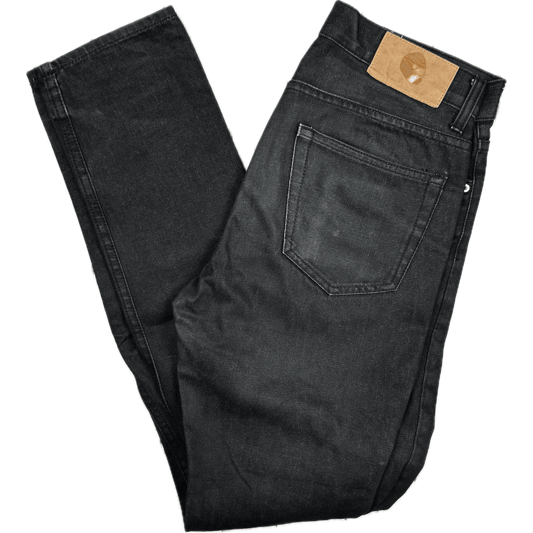 Cheap Monday 'High Slim Dry Black' Jeans - Size 30/34 - Jean Pool