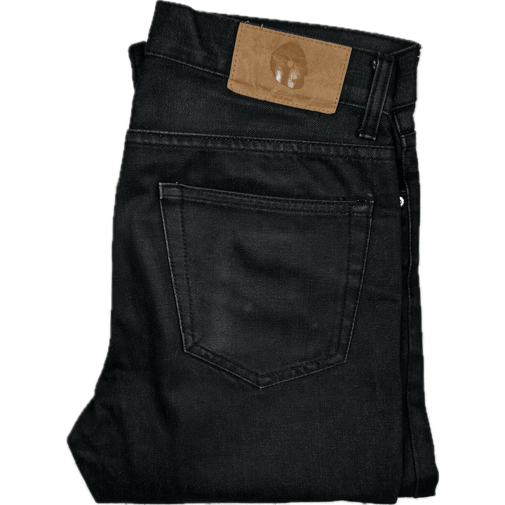 Cheap Monday 'High Slim Dry Black' Jeans - Size 30/34 - Jean Pool