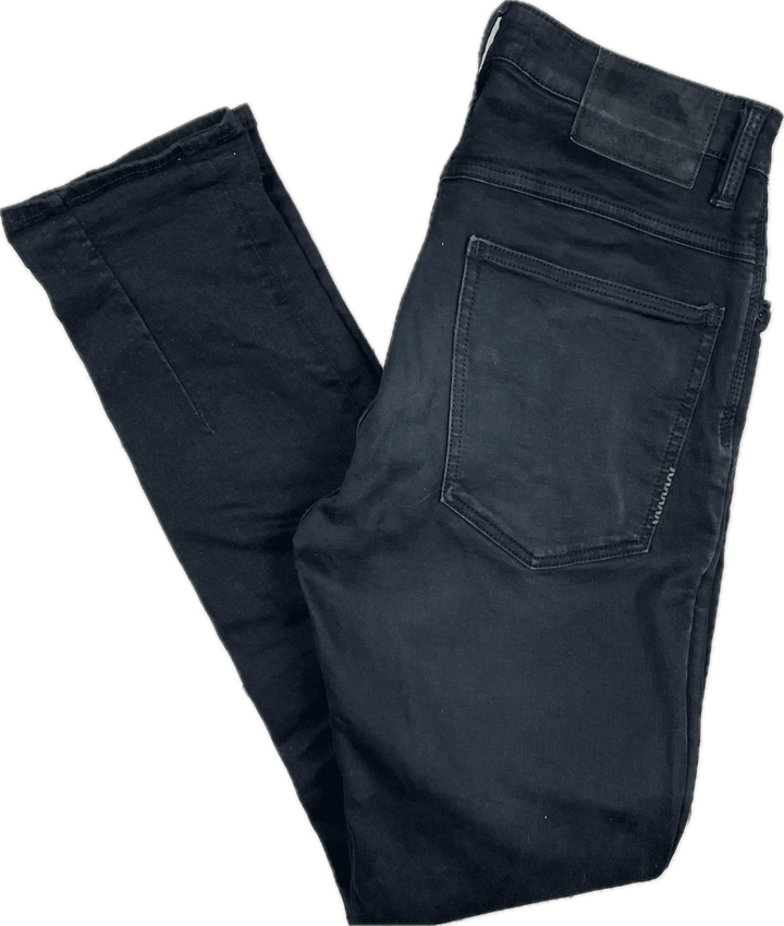 NEUW Mens 'Ray Tapered' Black Stretch Denim Jeans - Size 29 - Jean Pool