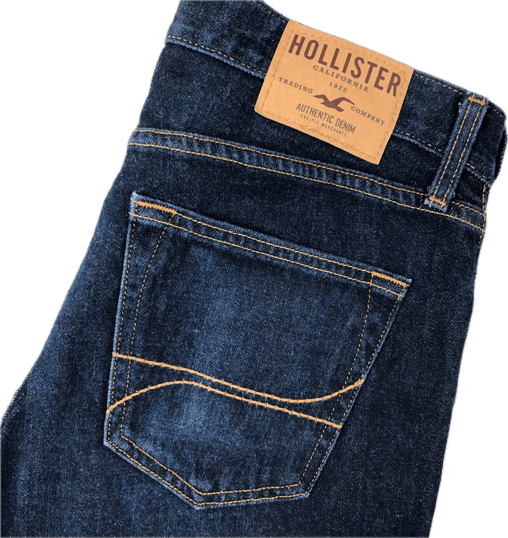 'The Hollister' Classic Taper Dark Wash Jeans - Size 29/30 - Jean Pool