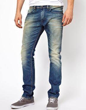 Diesel 'Thanaz' Slim Straight Mens Jeans - Size 30/32 - Jean Pool