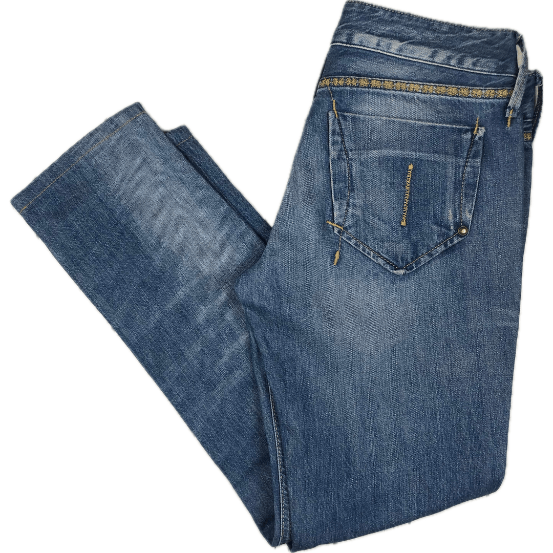 Fornarina Y2K Ladies Low Rise Denim Jeans -Size 27 - Jean Pool