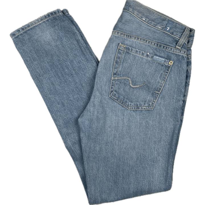 7 for all Mankind 'Josefina' Ladies Boyfriend Jeans Size- 24 or 6AU - Jean Pool