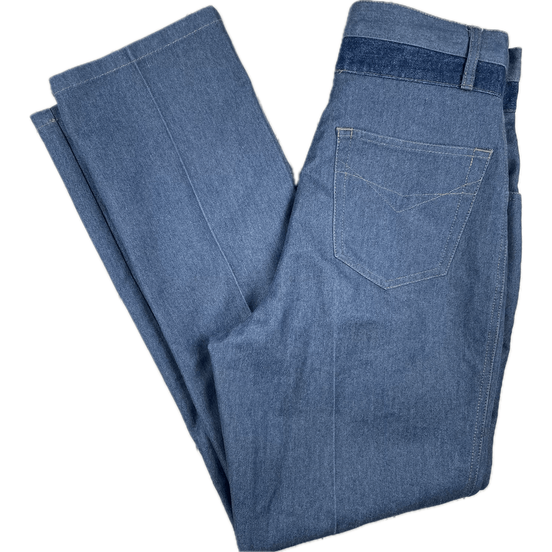 70's/80's Australian Made Fletcher Jones Woman Vintage Jeans - Suit Size 8/10 - Jean Pool